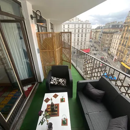 Apartmán Special Jo Avec Terrasse Vue Top Tour Eiffel